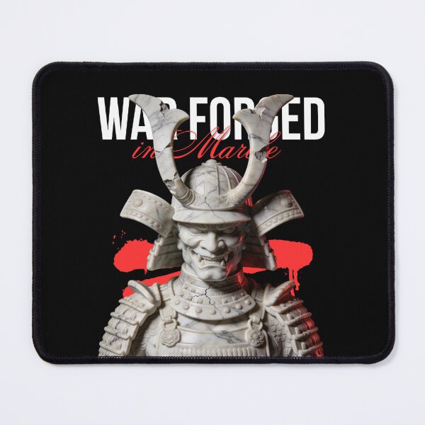 Item preview, War Forged Titan – Samurai Stone Statue designed and sold by Marble Void.
