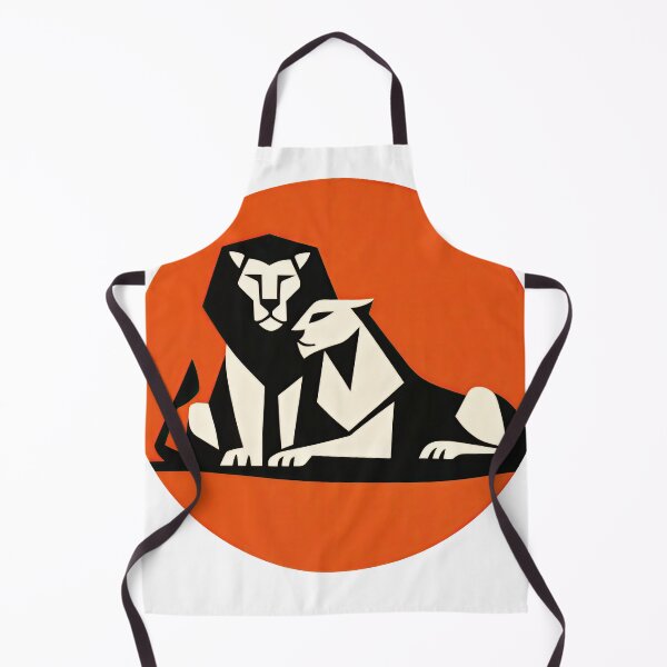 Item preview, Lion Pair – Strength in Unity designed and sold by ForeverPrintsOK.