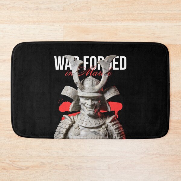 Item preview, War Forged Titan – Samurai Stone Statue designed and sold by Marble Void.