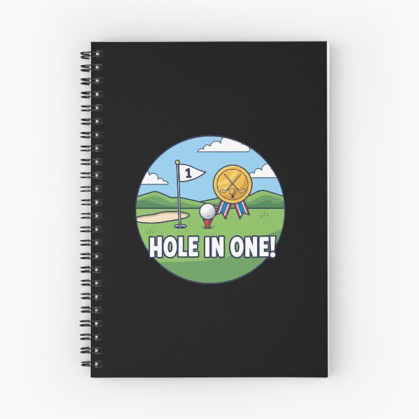 Item preview, Golf Gold Cockade HOLE IN ONE! designed and sold by Giulivo Store Graphic.