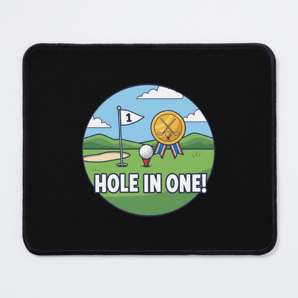 Item preview, Golf Gold Cockade HOLE IN ONE! designed and sold by Giulivo Store Graphic.