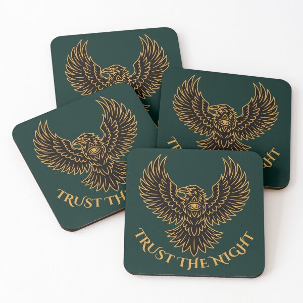 Item preview, Trust The Night - Occult Raven With Third Eye designed and sold by MavtM.