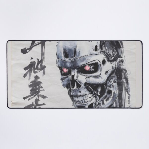 Item preview, Vintage T-800 Terminator Sumi-e  designed and sold by AnimeArsenalPrints.