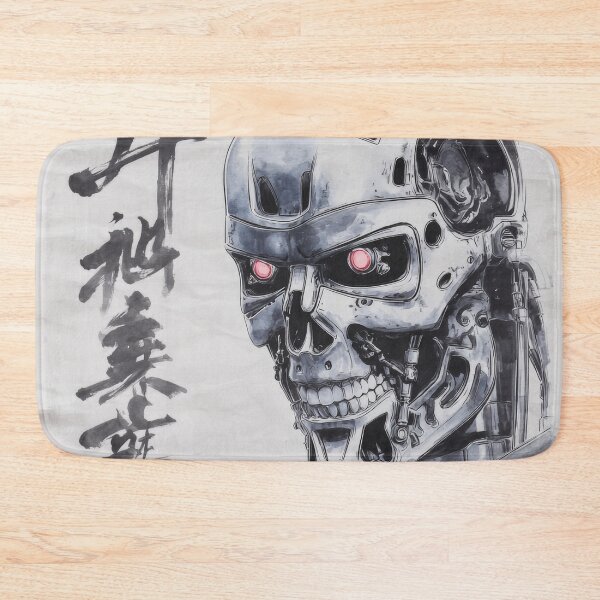 Item preview, Vintage T-800 Terminator Sumi-e  designed and sold by AnimeArsenalPrints.