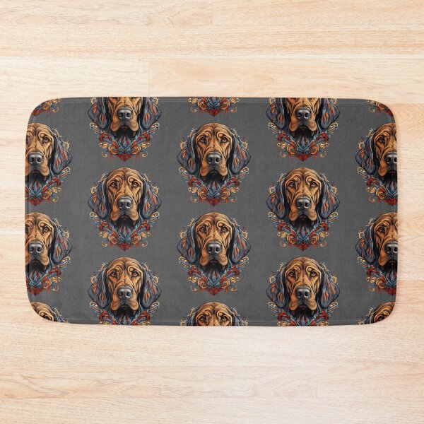 Item preview, Neo-traditional bloodhound designed and sold by MendaciousMina.