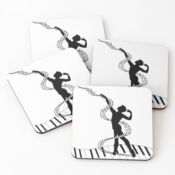 Item preview, Dance with musical notes designed and sold by acreació.