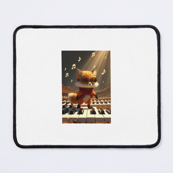 Item preview, Pip explores giant piano keys in magical landscape. designed and sold by pipworldstudio.