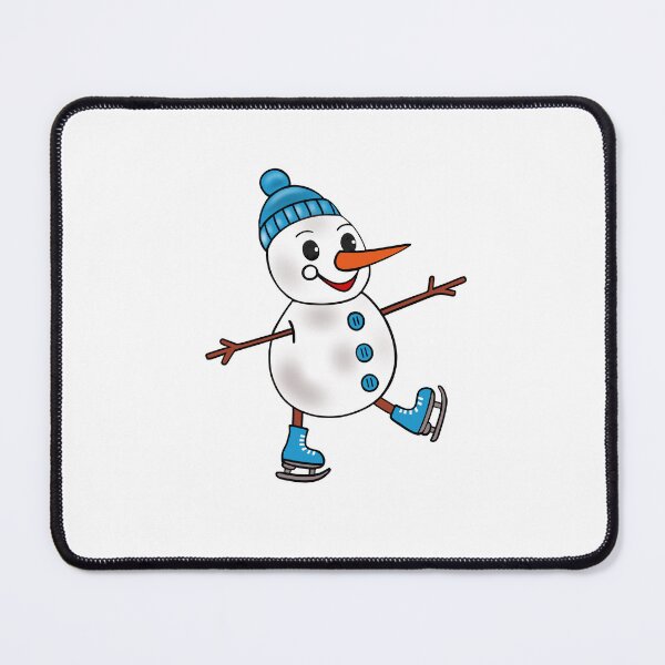 Item preview, Winter Sports Cute Skating Snowman designed and sold by Sartoris Art.