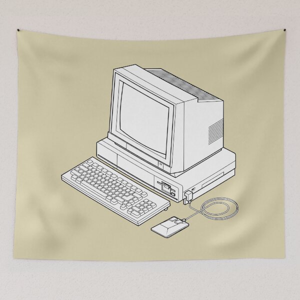Item preview, Classic retro/vintage computer designed and sold by Zern Liew.