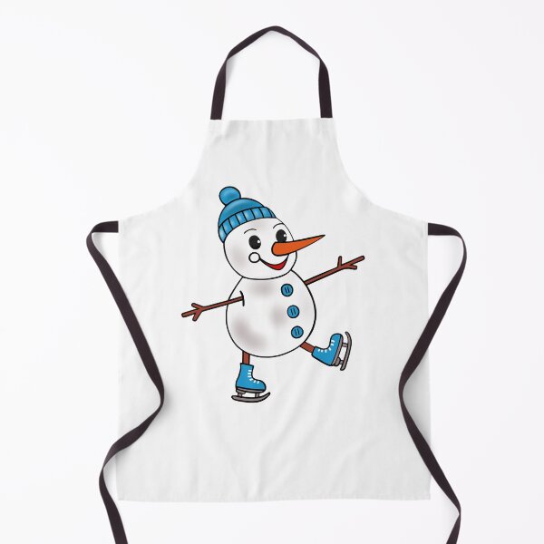 Item preview, Winter Sports Cute Skating Snowman designed and sold by Sartoris Art.