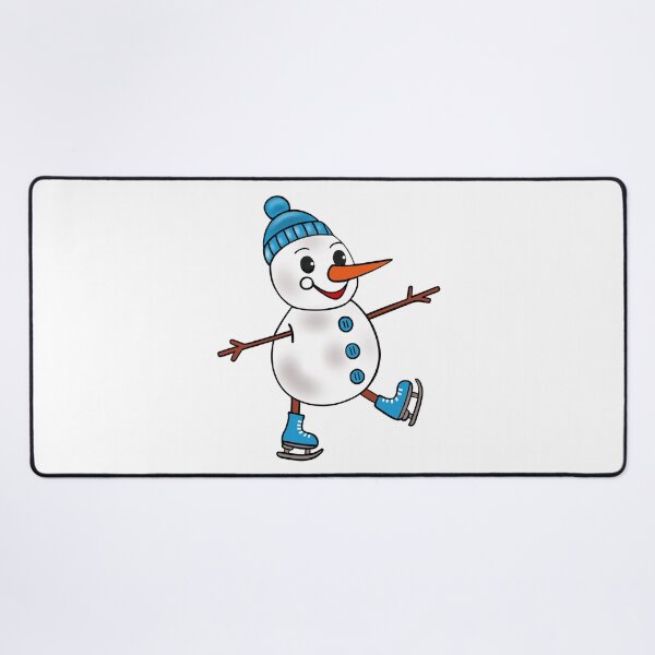 Item preview, Winter Sports Cute Skating Snowman designed and sold by Sartoris Art.