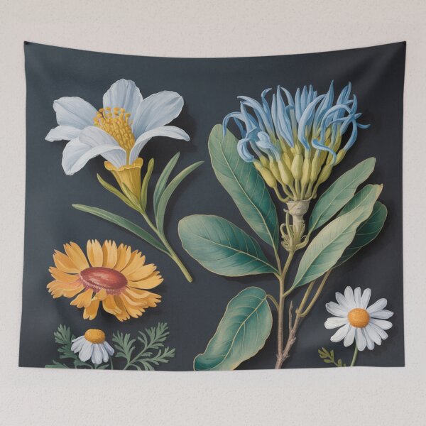 Item preview, Dried flowers,oil paint. designed and sold by elegantpaterns.