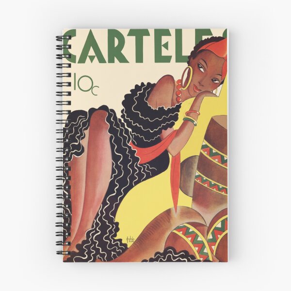 Item preview, Art Deco Illustration Caribbean Dancer with Drums for Vintage Poster Art Lovers designed and sold by RickE.
