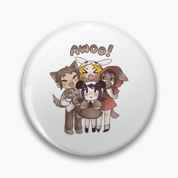 Item preview, Awoo! designed and sold by Domo-bun.