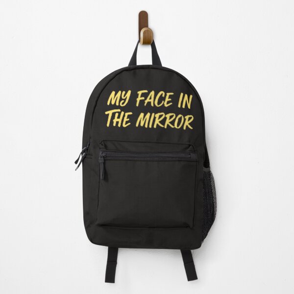 Item preview, "My Face in the Mirror" Sarcastic Graphic Quote Art designed and sold by RS-Globalist-.