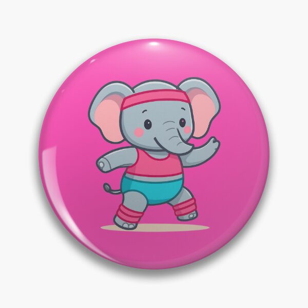 Item preview, Workout Elephant designed and sold by Animal Aura Studio.