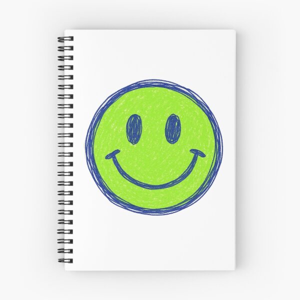 Item preview, Classic 90s Doodle Green Smiley Face designed and sold by crazygoose30.