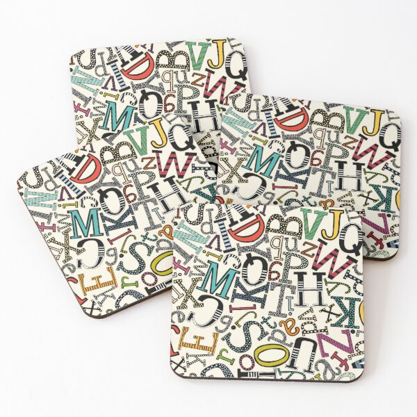 Item preview, ABC scatter pearl designed and sold by scrummy.