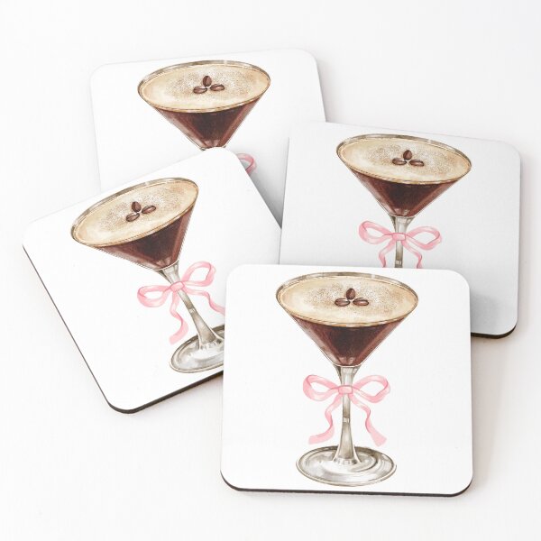Item preview, Espresso Martini Pink Bow designed and sold by gabbycore.