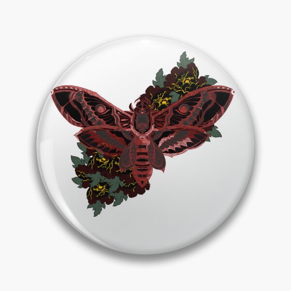 Item preview, death moth sketched designed and sold by xteddi93x.