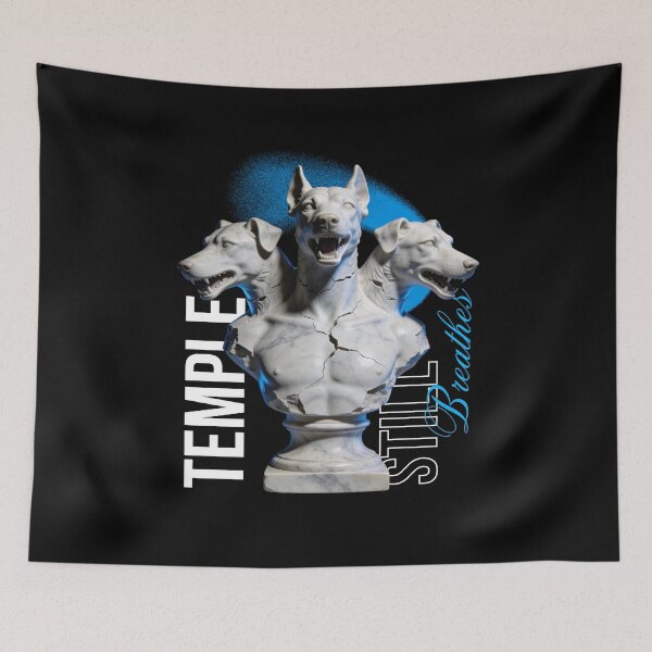 Item preview, Temple Strength – Stone Guardian Statue designed and sold by Marble Void.