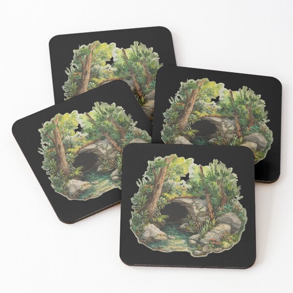Item preview, Winding Forest Path Watercolor designed and sold by kndzxf.