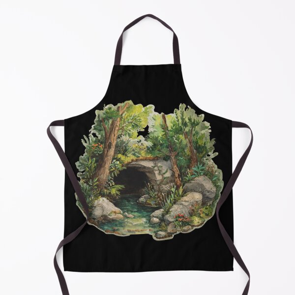Item preview, Winding Forest Path Watercolor designed and sold by kndzxf.