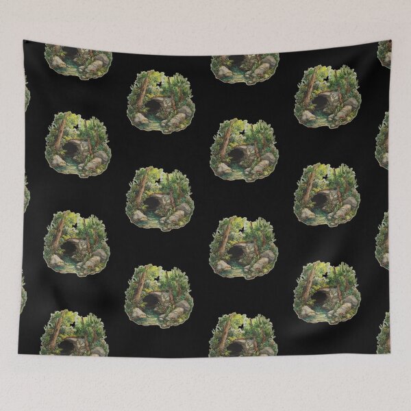 Item preview, Winding Forest Path Watercolor designed and sold by kndzxf.