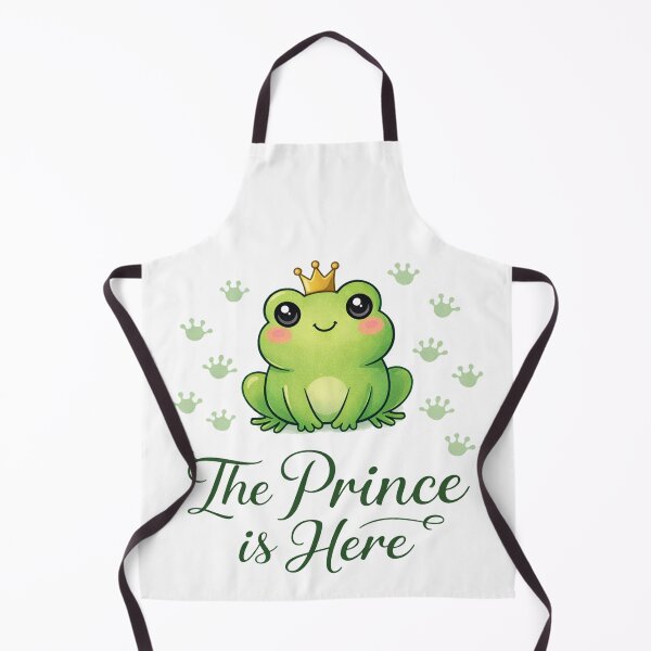 Item preview, The Prince Is Here – Cute Frog King Design designed and sold by Krisekk.