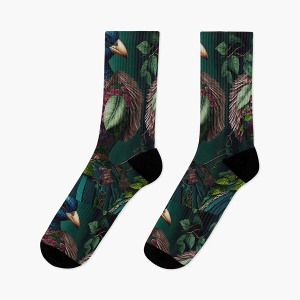 Item preview, Fantastic Bird-Humanoid Being with Floral Attire - Surrealist Art with Baroque and Naturalistic Style designed and sold by Hipatye26.