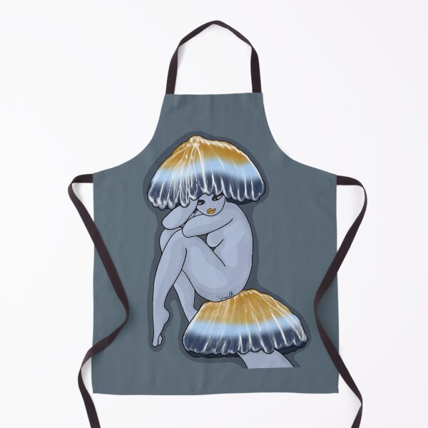 Item preview, Elegant Blue Webcap Mushroo. designed and sold by Art by Wraith.