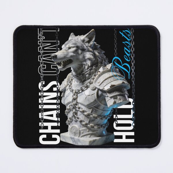 Item preview, Chains of the Hollow – Wolf Warrior Statue designed and sold by Marble Void.