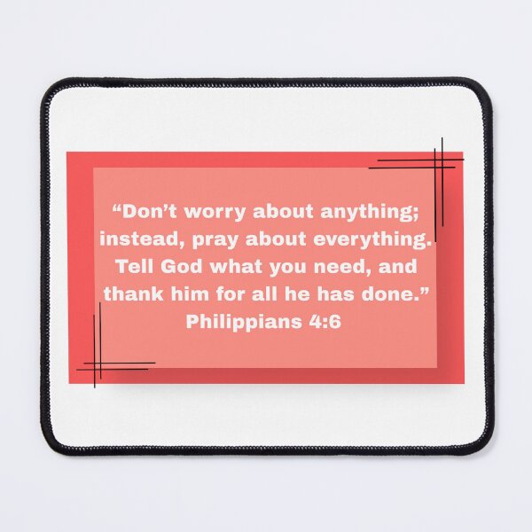 Item preview, Philippians 4:6 designed and sold by knzstickers.