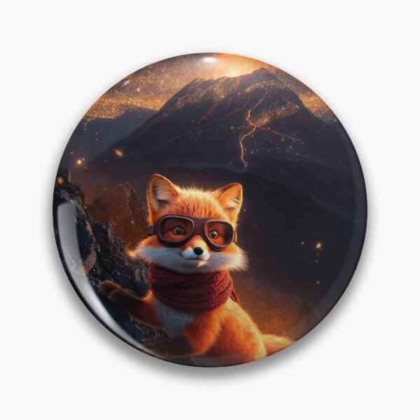 Item preview, Pip climbs volcanic slope at night with fireflies. designed and sold by pipworldstudio.