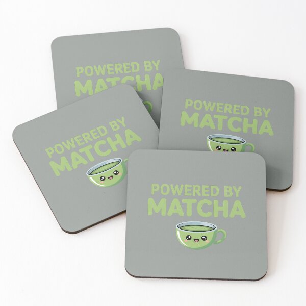 Item preview, Powered By Matcha designed and sold by Moonody Designs.