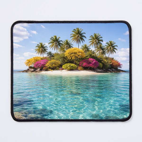 Item preview, Tropical Island with Crystal Clear Waters designed and sold by JuViRo.