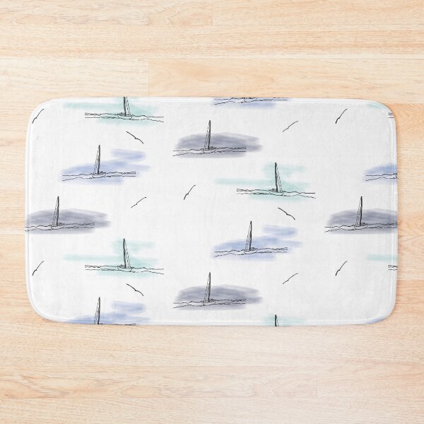 Item preview, SAILING AT SEA designed and sold by gailmariedesign.