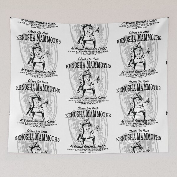 Item preview, Cheer On Your Kenosha Mammoths designed and sold by Normbot2000.