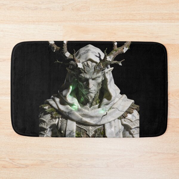 Item preview, Forest God – Ancient Deer Guardian Statue designed and sold by Marble Void.