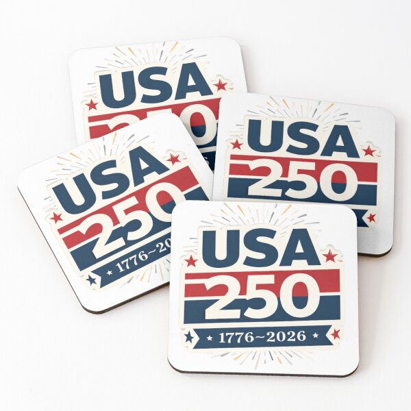 Artikelvorschau, USA 250. Jahrestag 1776–2026 Patriotisches Feierdesign entworfen und verkauft von Brainy Bites19.