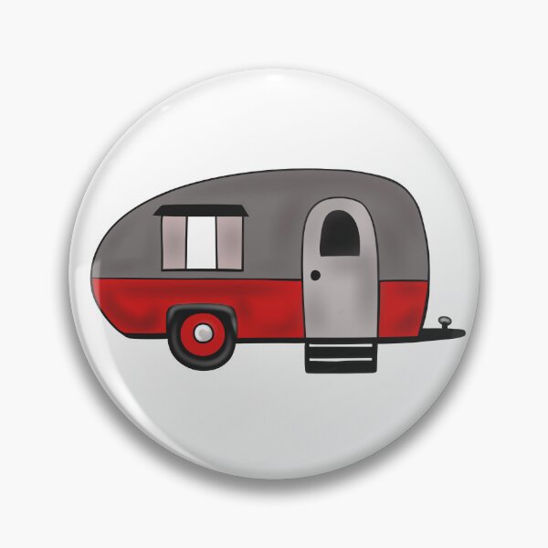 Item preview, Red Camper Camping Life designed and sold by Sartoris Art.