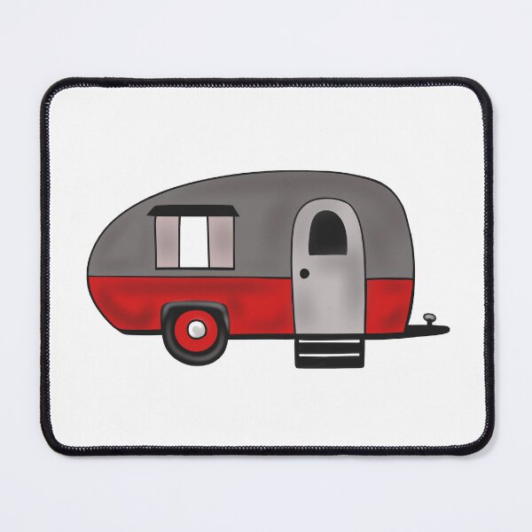 Item preview, Red Camper Camping Life designed and sold by Sartoris Art.