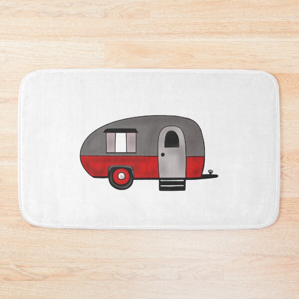 Item preview, Red Camper Camping Life designed and sold by Sartoris Art.