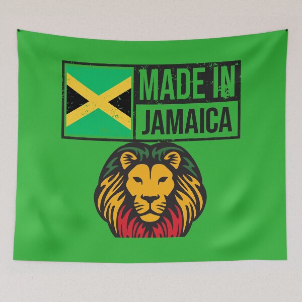 Item preview, Made in Jamaica  – Jamaican Pride Caribbean Flag Reggae Culture Graphic designed and sold by KingdomDesigns2.