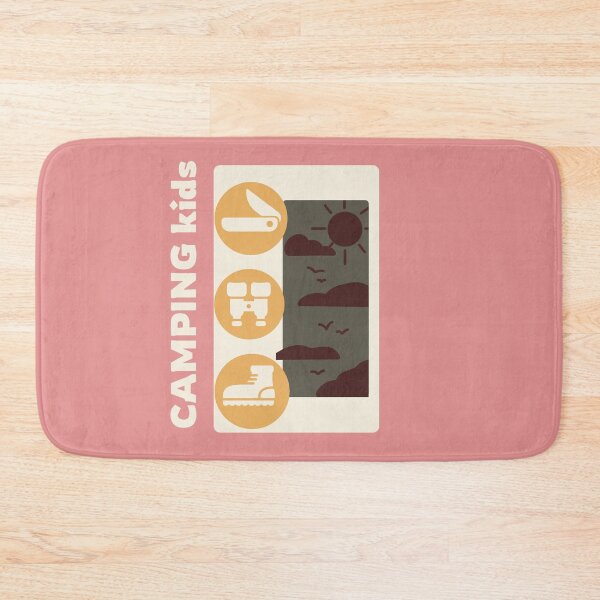 Item preview, camping kids designed and sold by Vernisefrancois.