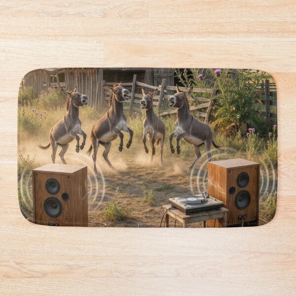 Item preview, Donkeys Fight for Their Right to Party designed and sold by Tridentulus.