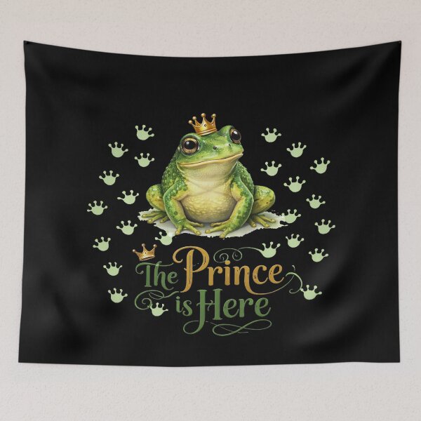 Item preview, Cute Frog King Design designed and sold by Krisekk.
