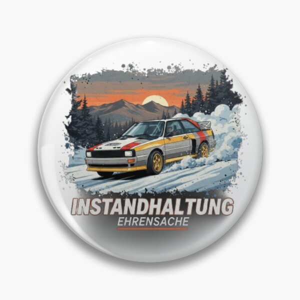 Item preview, Rally car in the snow designed and sold by Retrocarwear.