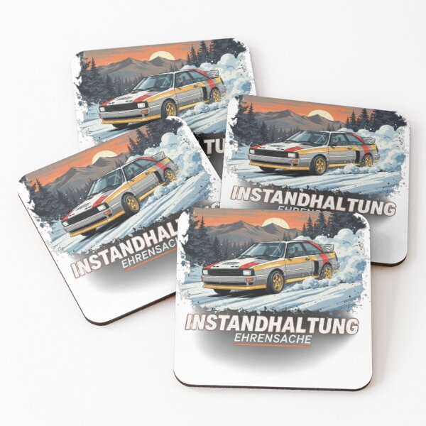 Item preview, Rally car in the snow designed and sold by Retrocarwear.