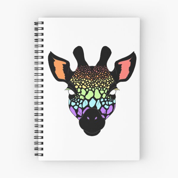 Artikelvorschau, Regenbogengiraffe entworfen und verkauft von BexxosaurusArt.